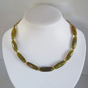 Green Agate Necklace - HMJS