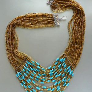 HMJS: Turquoise Matinee Necklace