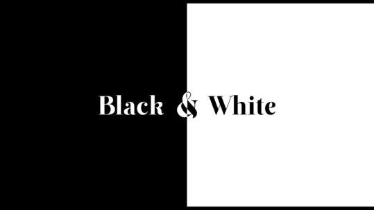 Hello classic monochrome!
