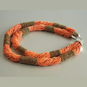 The Peach Double Dame Necklace
