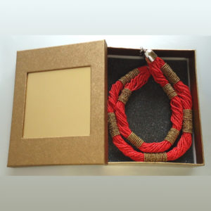 Red Double Dame Necklace