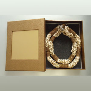 Cream Double Dame Necklace