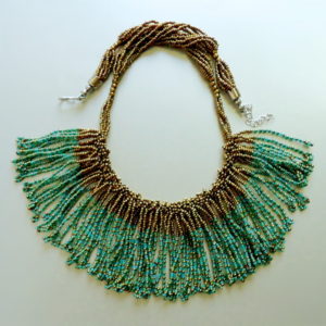 Mint Tasselled Bib