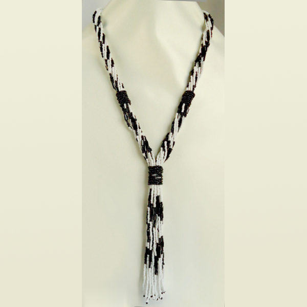 Monochrome Long Necklace