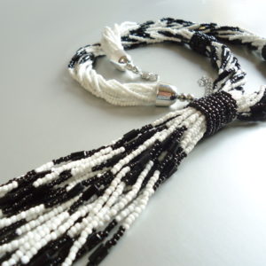 Monochrome Long Necklace