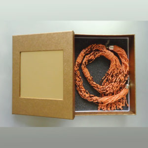 Peach - Coral Long Necklace