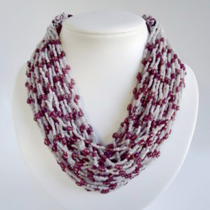 Studded Purple Bib