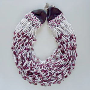 Studded Purple Bib