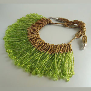 Green Tasselled Bib - HMJServices