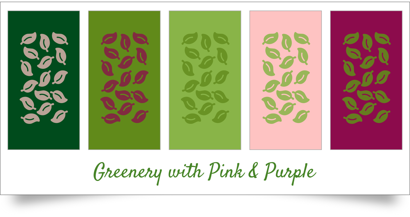 Greenery with Pinks & Purple - By HMJServices