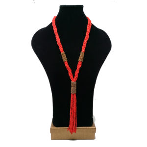 Red 'Y' Necklace by HMJServices