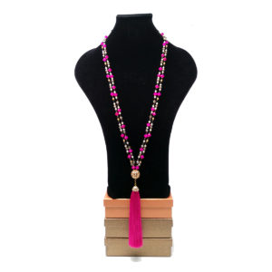 Pink Glam Necklace by HMJServices