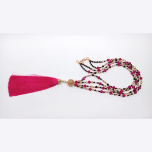 Pink Glam Necklace by HMJServices