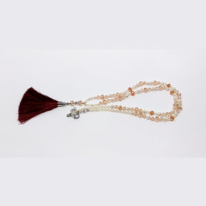 Short Silk Tassel Necklace by HMJServices