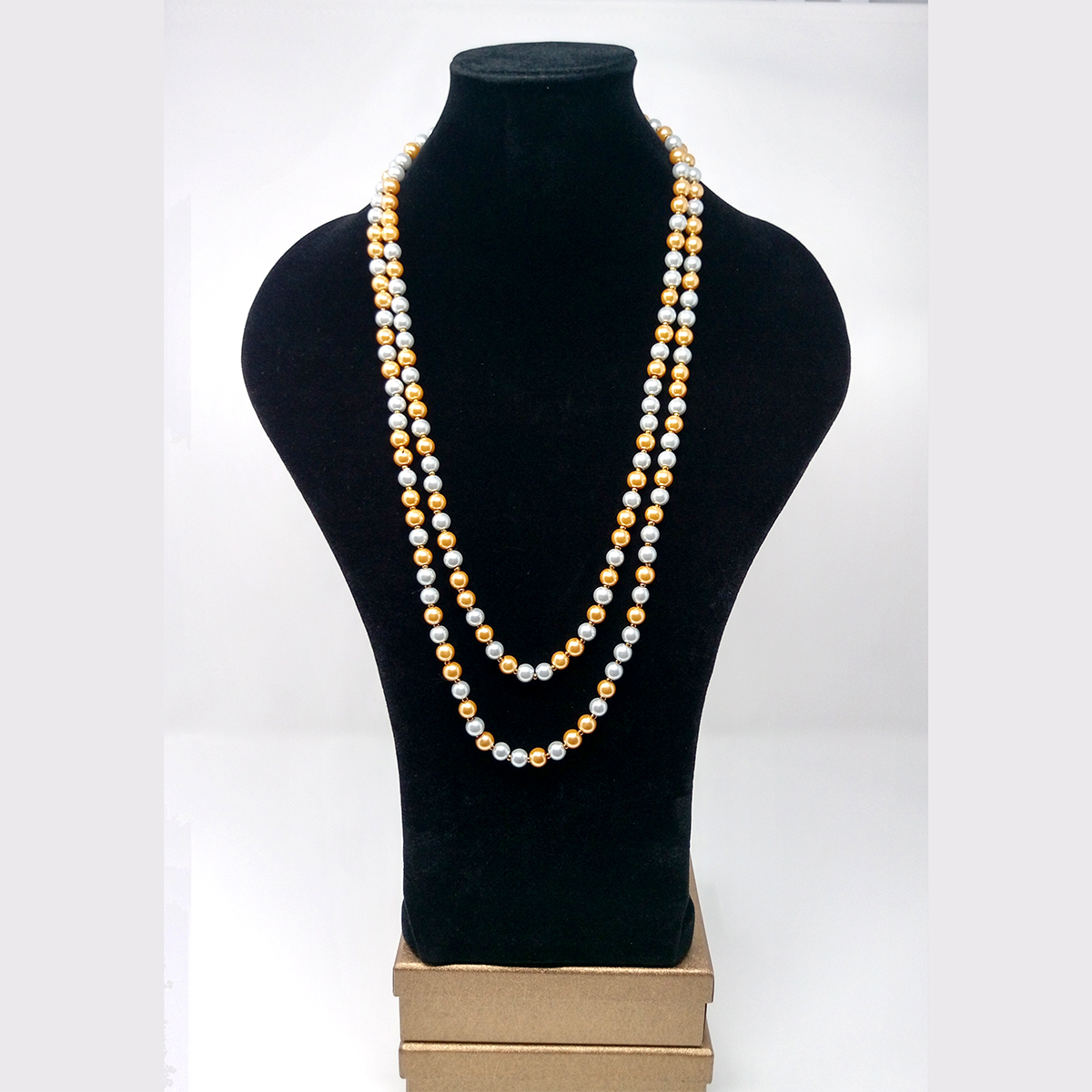 Long Pearl Necklace