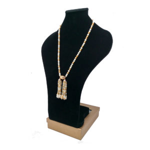 Double Tassel Mixed Pearl Necklace - Image 2