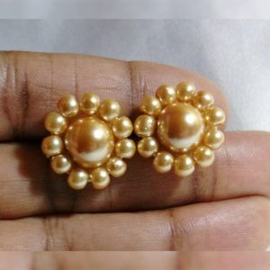 Pearl Floral Studs by HMJServices