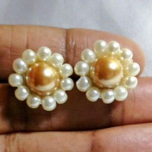 Pearl Floral Studs by HMJServices