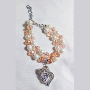 Pearl Charm Bracelet by HMJServices