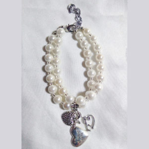 Double Pearl Charm Bracelets - Image 4